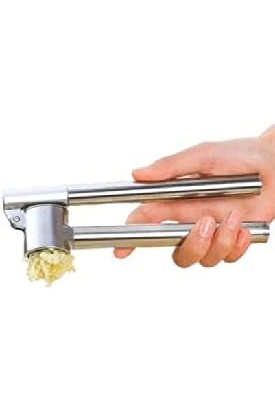 Yıldızan Nzr Beautestore Garlic Crusher, Stainless Steel Garlic Press, Garlic...