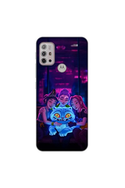 OEM Husa compatibila cu Motorola Moto G10, G30 Silicon Gel Tpu Model KPop Dem...