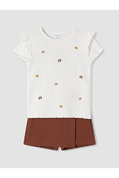 LC Waikiki Timeless Clothing & Timeless Choices Embroidered Girls' Set