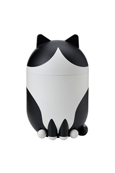 IKEA Grejsimojs Box with Lid, Black-White, 15X24 cm