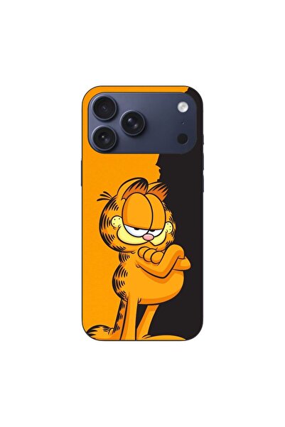 OEM Husa compatibila cu Apple iPhone 17 Pro Max Silicon Gel Tpu Model Garfiel...