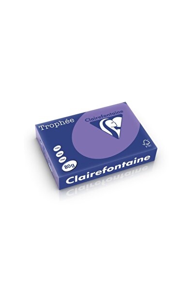 Clairefontaine Хартия А4 80 гр/м² Наситен цвят 500 листа/топка Наситено лилаво