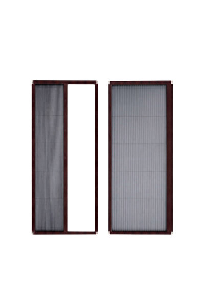 sineklikstore Akordiyon Pileli Kapı Sinekliği – 100 x 220 cm – Demir, Ahşap, ...