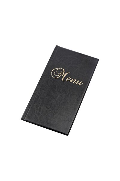Panta Plast Dosar meniu A4 1/2 negru