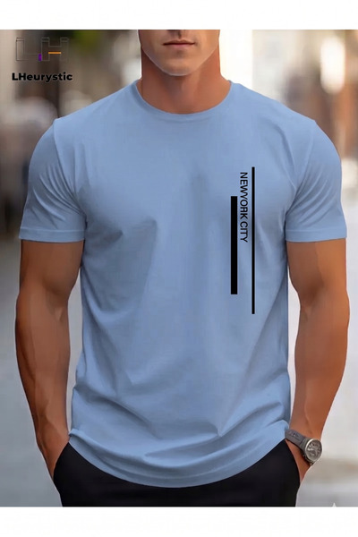 shidumanlar BEBE MAVİ Tricou din bumbac pieptănat, supradimensionat, cu desig...