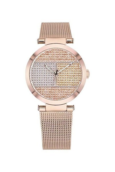 Tommy Hilfiger Lynn Crystals Ρολόι με Ροζ Χρυσό Μεταλλικό Μπρασελέ - 1781868
