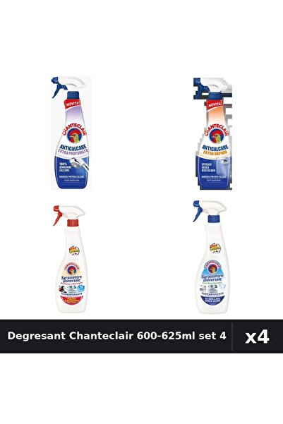 Chanteclair Pachet 4 Degresant Universal 600-625ml - Bicarbonat, Marsilia, Ex...
