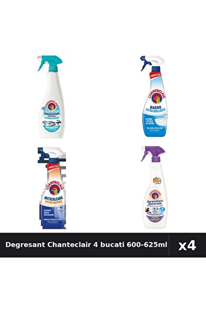 Chanteclair Set 4 Degresant Universal 600-625ml - Anti-Miros, Lavanda, Extra ...