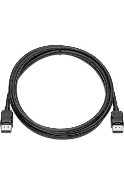 HP Καλώδιο DisplayPort αρσενικό - DisplayPort αρσενικό 2μ Μαύρο (VN567AA)