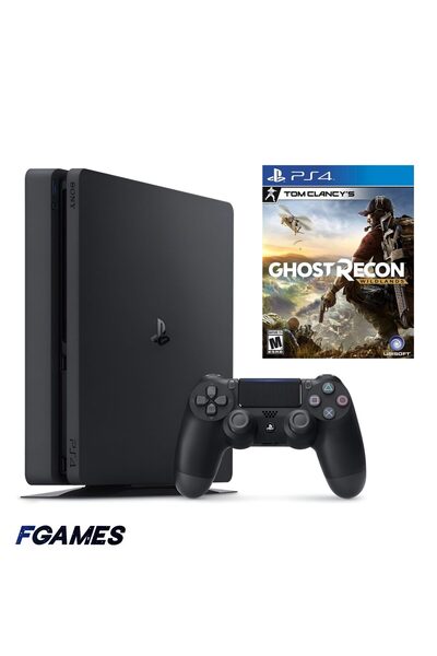 Sony Consola Playstation 4 Slim Ps4 500gb + Controller + Tom Clancy& # x2019;...
