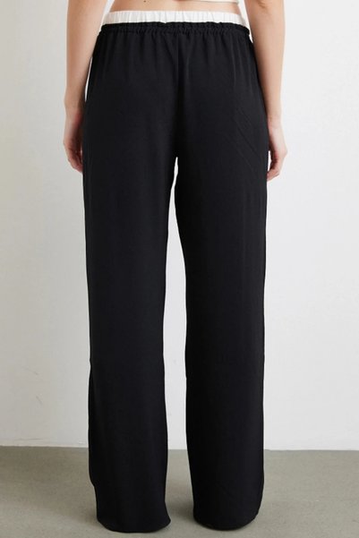 Meine Liebe Unterwäsche Wide Leg Comfortable Pants with Waist Band