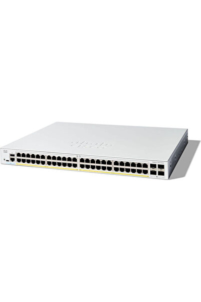 Cisco Systems Cisco Catalyst C1300-48P-4X Διαχειριζόμενος διακόπτης L2 PoE+ μ...