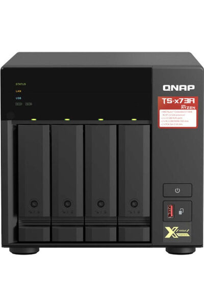 Qnap TS-473A-8G Πύργος NAS με 4 υποδοχές για HDD/M.2/SSD και 2 θύρες Ethernet