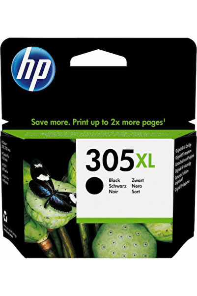 HP 305XL Γνήσιο Μελάνι Εκτυπωτή InkJet Μαύρο (3YM62AE)