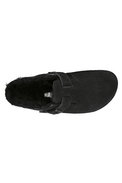 Birkenstock Piele întoarsă Boston cu blană de miel 37