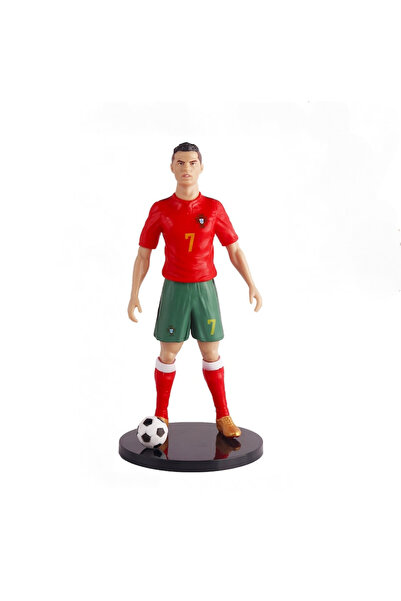 FOXMAG24 Figurină fotbalist, Cristiano Ronaldo, Stil C în cutie – PVC premium...