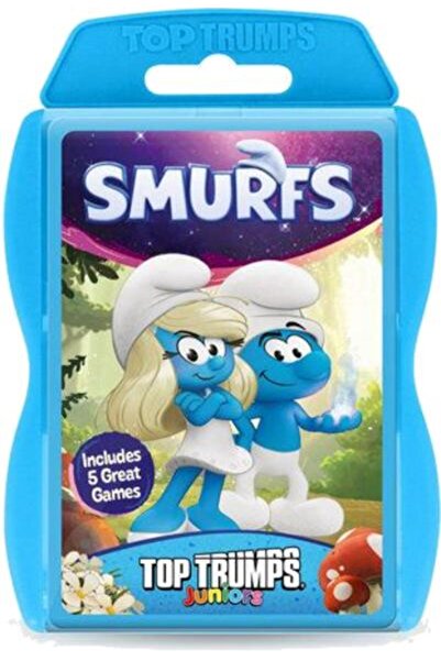 Winning Moves Top Trumps Juniors Smurfii Joc de cărți multicolor