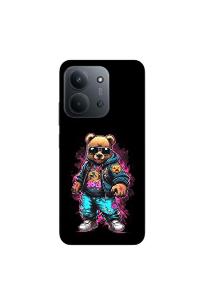 OEM Θήκη συμβατή με Xiaomi Redmi 15C Σιλικόνης Gel TPU με σχέδιο Αρκούδας, Μα...