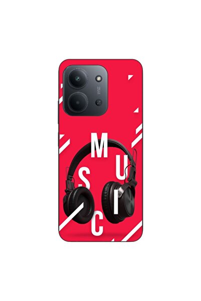 OEM Θήκη συμβατή με Xiaomi Redmi 15C, από σιλικόνη gel TPU, με σχέδιο ακουστι...
