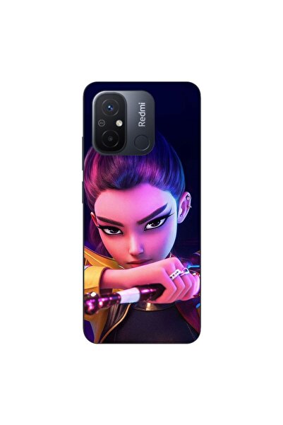OEM Husa compatibila cu Xiaomi Redmi 12C Silicon Gel Tpu Model KPop Demon Hun...
