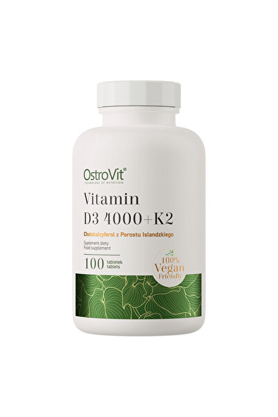 Ostrovit Vitamin D3 4000 IU + K2 VEGE 100 tablete -