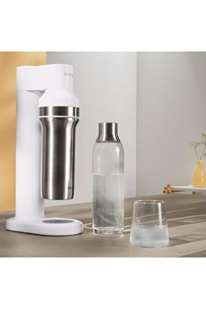 BRITA sodaTRIO Dozator de apă carbogazoasă albă