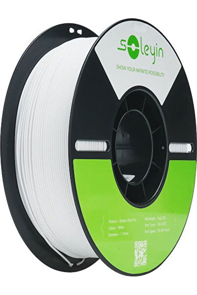 Creality Creality3D Soleyin Ultra PLA Νήμα Εκτυπωτή 3D 1.75mm Λευκό 1kg Κωδικ...