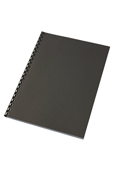 GBC Copertine din carton A4 250g Negru 100/Top