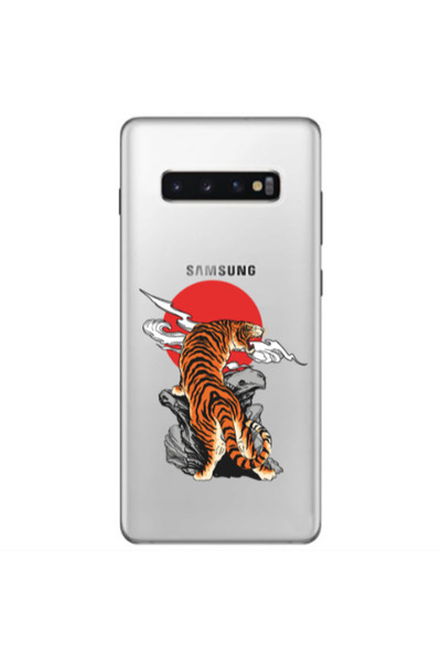 Other Samsung S10 Plus Angry Gorilla Transparent Silicone TPU Θήκη