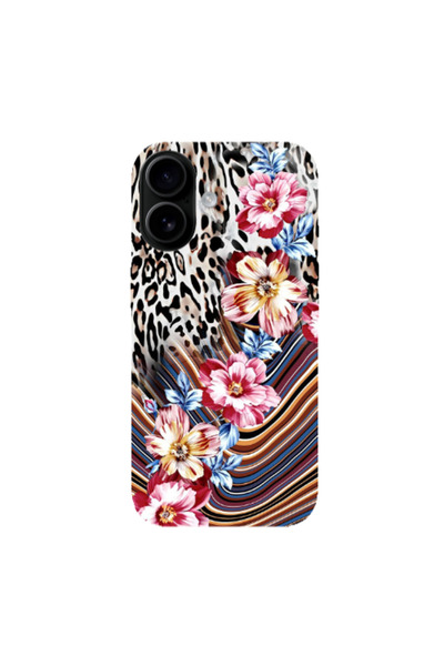 Other Apple Iphone 16 plus Leopar patterned Transparent Silicone TPU Θήκη