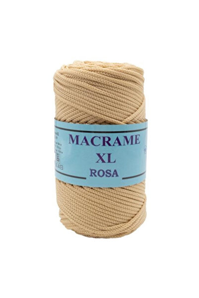Pin Trade SRL Macrame XL Rosa 35 pre-knitted thread spool, 100% polypropylene...