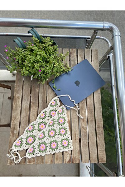 butiktia Anne-Kız örgü bandana