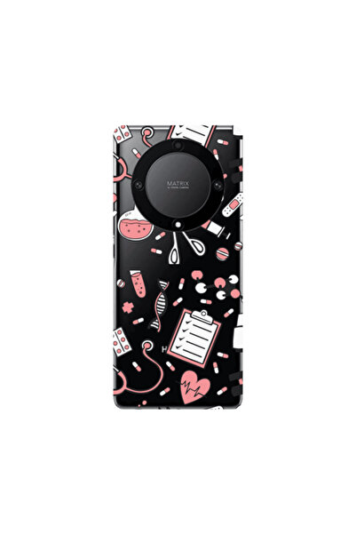 Other Honor Magic5 Lite 5G Laboratory Transparent Silicone TPU Θήκη