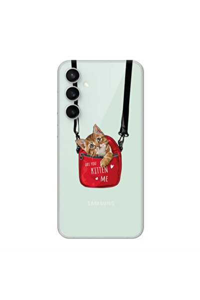 Other Samsung S24 Plus Kitten Me Transparent Silicone TPU Θήκη