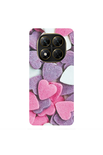 Other Xiaomi Poco X7 Sponge Hearts Transparent Silicone TPU Θήκη