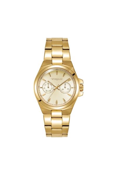 Vogue Ρολόι Γυναικείο Yellow Vogue, Stainless Steel Bracelet κωδ.813142