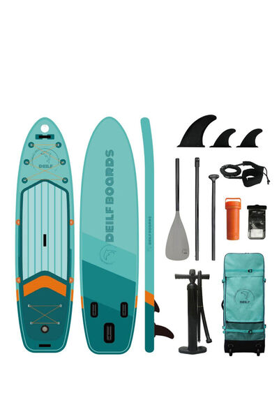 DEİLF BOARDS Fisher Şişirilebilir Sup Sörf Tahtası Paddle Board