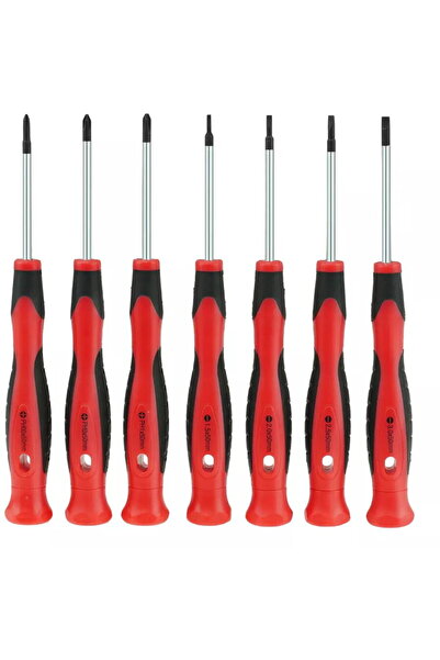 DEDRA EXIM Set de surubelnite de precizie 7 buc,otel CrV