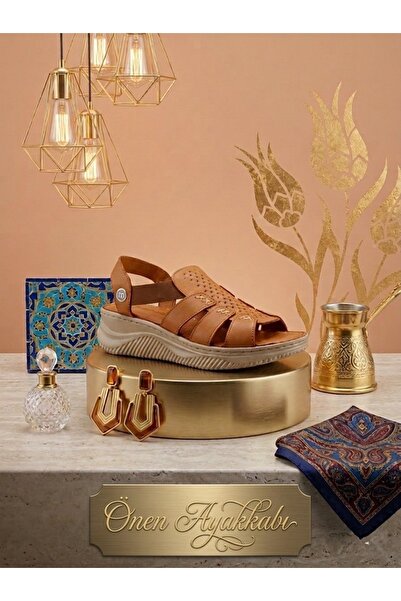 Mammamia Taba Genuine Leather Orthopedic Sandals