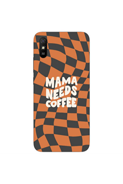 Other Xiaomi Redmi 9A Mama needs coffee Transparent Silicone TPU Θήκη