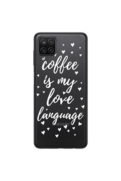 Other Samsung A12 Coffe is my love language Transparent Silicone TPU Θήκη
