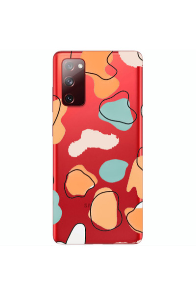 Other Samsung S20 FE Colorful spots Transparent Silicone TPU Θήκη