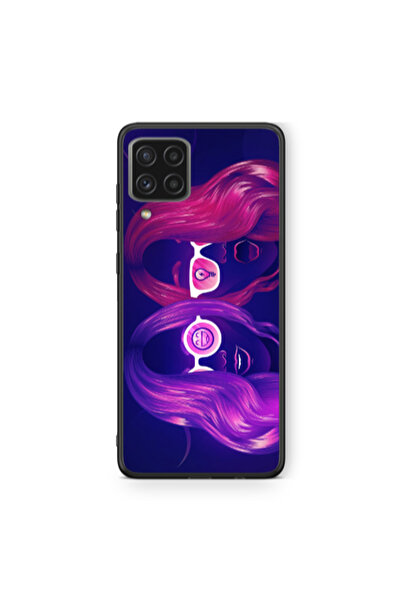 Other Samsung A22 4G Dual style Black Glossy Θήκη