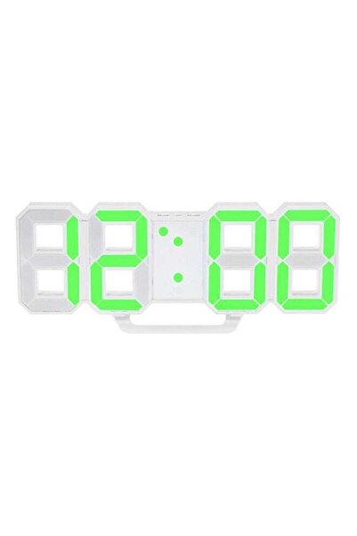 Arabest ساعة منبه رقمية ثلاثية الأبعاد، 3 مستويات سطوع قابلة للتعديل، 12/24 س...