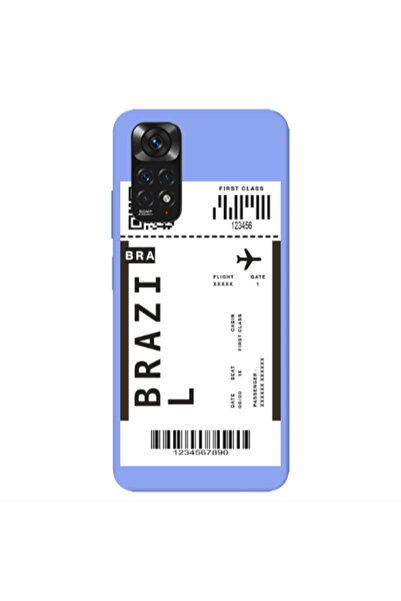 Other Xiaomi Redmi Note 11 4G Brazil BRA Light Purple Colored Silicone TPU Θήκη