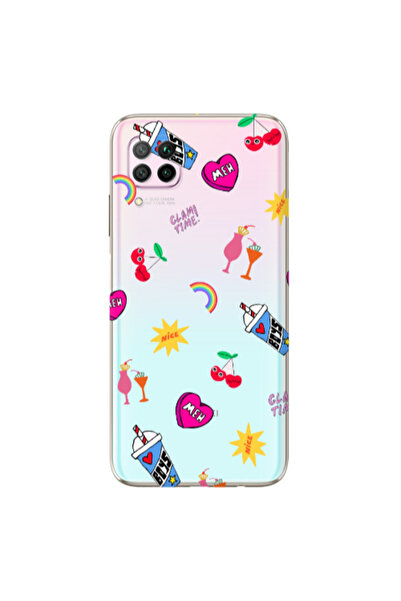 Other Huawei P40 Lite glam time Transparent Silicone TPU Θήκη