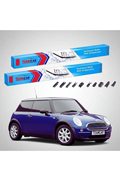 TEAMCAR Lame ștergătoare Mini One R50 R53 2001-2004 |   Set frontal plat – Te...