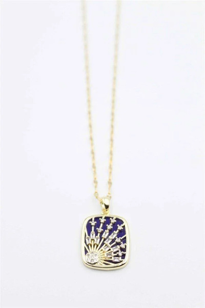 Marsilyan Nvdn- Ieg - Sun Necklace - Gold Iegrs-Nvdn1