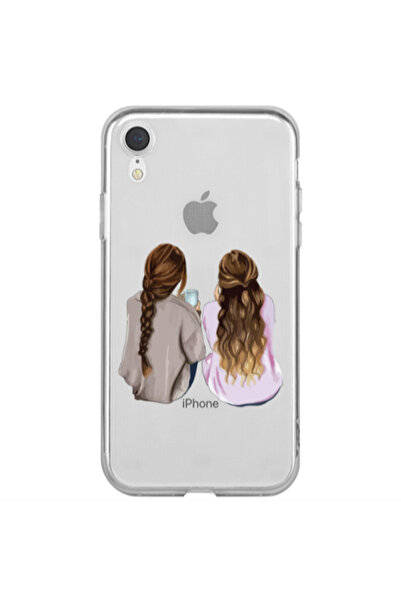 Other Apple iPhone Xr Friends Transparent Silicone TPU Θήκη