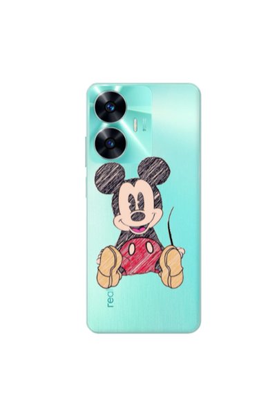 Other Realme C55 Mickey mouse 2 Transparent Silicone TPU Θήκη